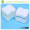Boîte de retenue dentaire en plastique blanc de la meilleure qualité pour usage dentaire